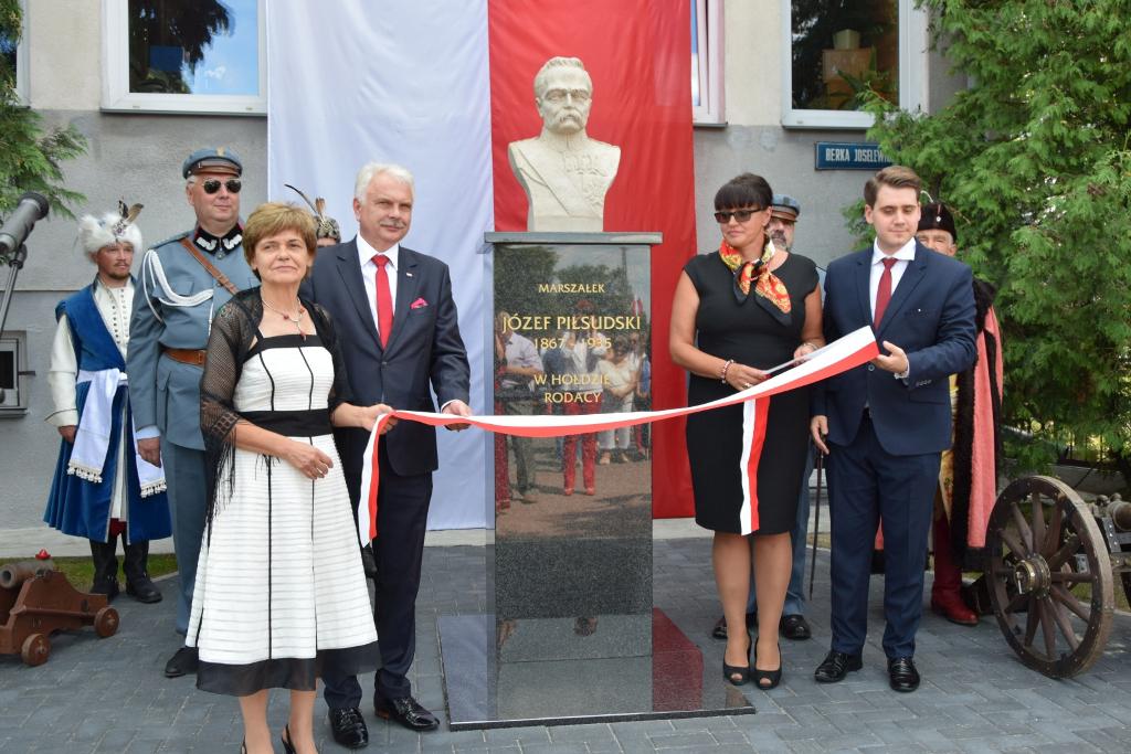 Odsłonięcie pomnika Marszałka Józefa  Piłsudskiego