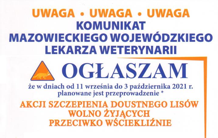Fragment&#x20;plakatu&#x20;Mazowieckiego&#x20;Wojewódzkiego&#x20;Lekarza&#x20;Weterynarii