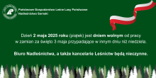 Dzień wolny w Nadleśnictwie Sarnaki