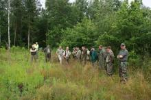 Szkolenie terenowe z pielęgnowania lasu